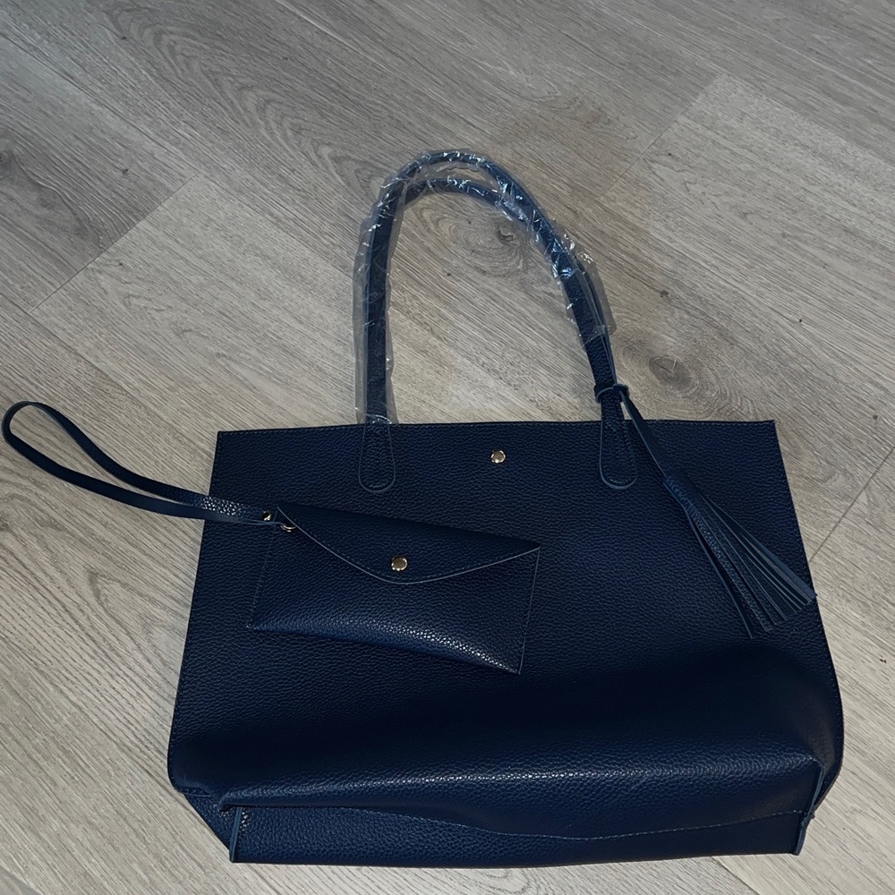 Navy Blue HOXIS Tote Bag